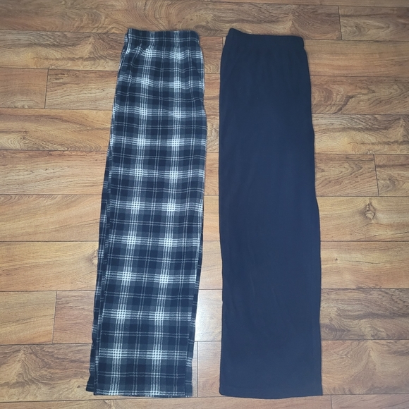 unknown Other - 2/$18 Mens fleece plaid pajama pants